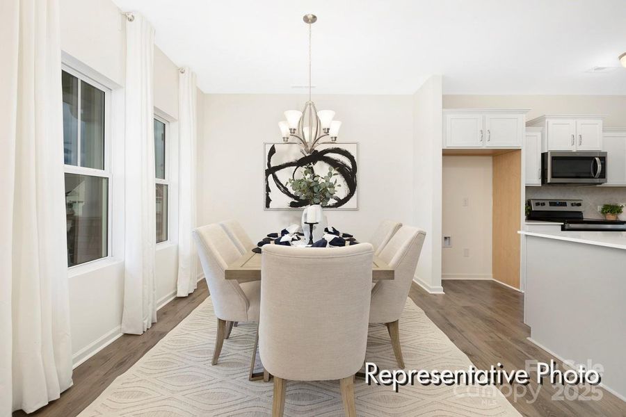 Furnished interior view inside a new home in Colvin Park, Rock Hill (Image 6).