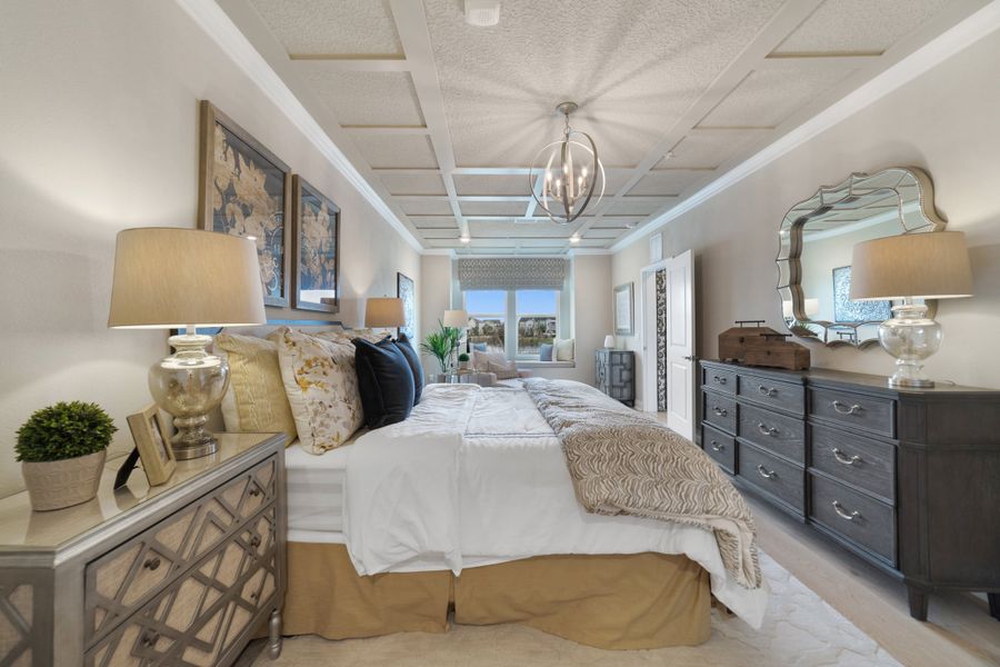 Furnished interior view inside a new home in Gatherings® of Lake Nona, Orlando (Image 9).