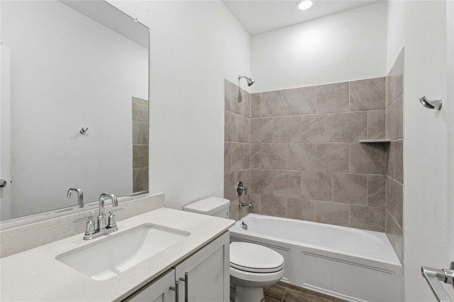 Furnished interior view inside a new home in Bridgewater, Princeton (Image 8).