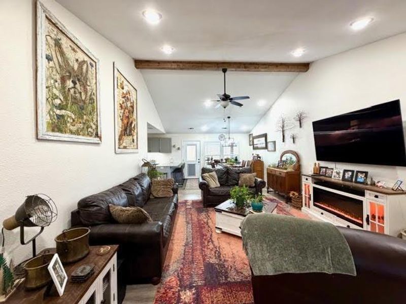 Furnished interior view inside a new home in , Poynor (Image 26).