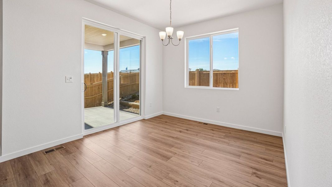 Furnished interior view inside a new home in Trevenna, Windsor (Image 9).
