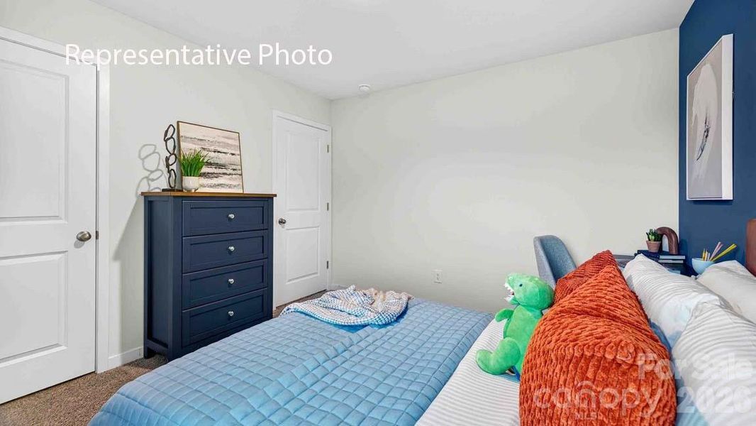 Furnished interior view inside a new home in Sonoma Hills, Charlotte (Image 21).