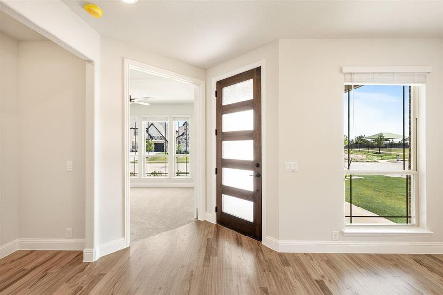 Spacious, unfurnished interior of a new home in Mockingbird Heights, Midlothian (Image 38).