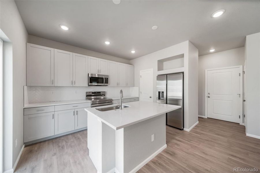 Furnished interior view inside a new home in , Aurora (Image 33). Furnished interior view inside a new home in , Aurora (Image 33).