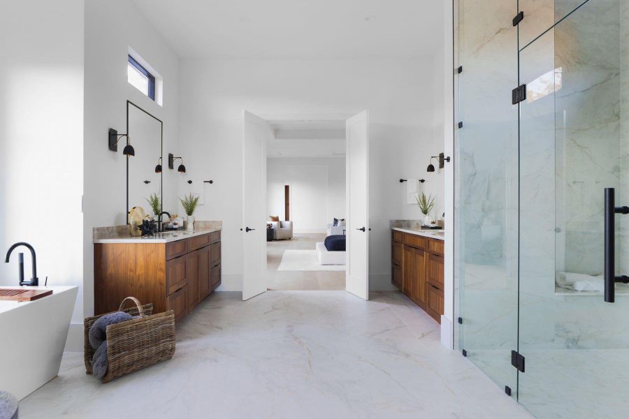 Furnished interior view inside a new home in , Austin (Image 27).