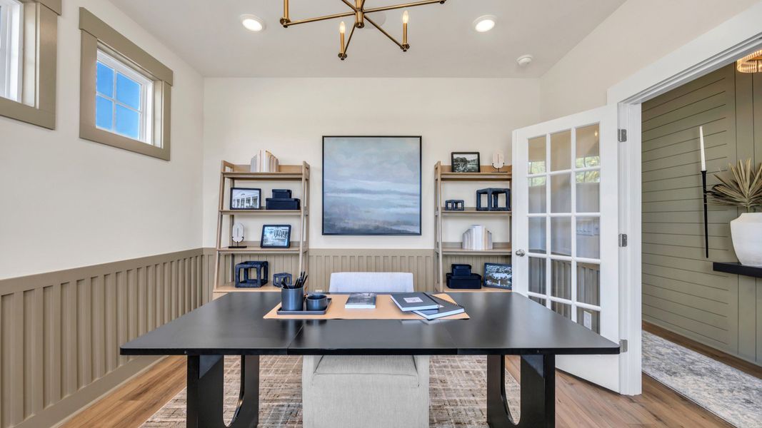 Representative furnished interior of a home built from the Lighthouse II by DRB Homes in Bayview Acres, Mount Pleasant (Image 17). Representative furnished interior of a home built from the Lighthouse II by DRB Homes in Bayview Acres, Mount Pleasant (Image 17).