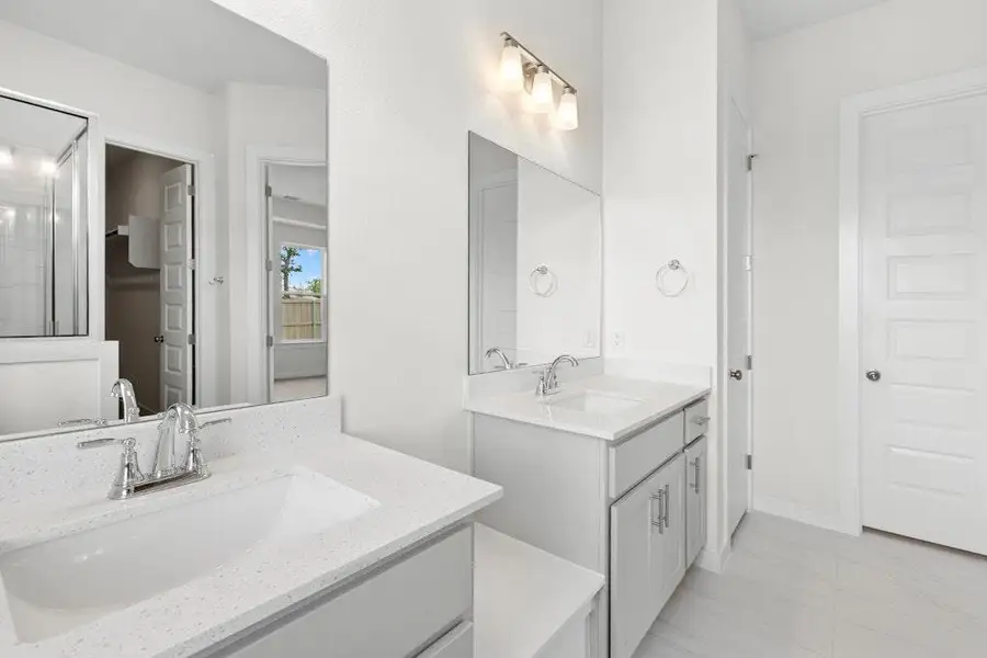 Furnished interior view inside a new home in The Colony, Bastrop (Image 4).