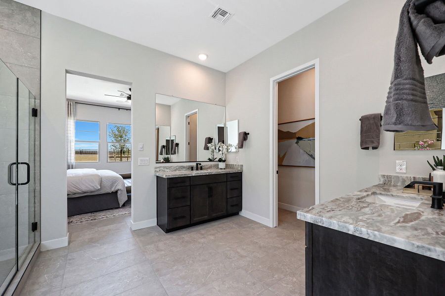 Representative furnished interior of a home built from the Sage by Mattamy Homes in Empire Pointe, Queen Creek (Image 36).