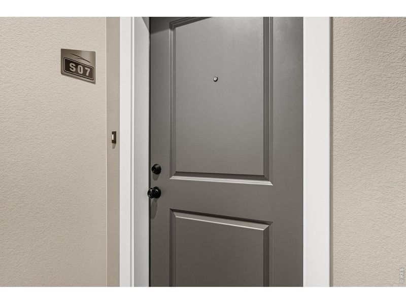 Close-up of interior finishes inside a home in The Lakes at Centerra, Loveland (Image 10).