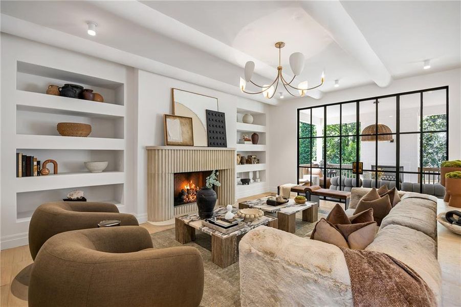 Furnished interior view inside a new home in , Brookhaven (Image 9).