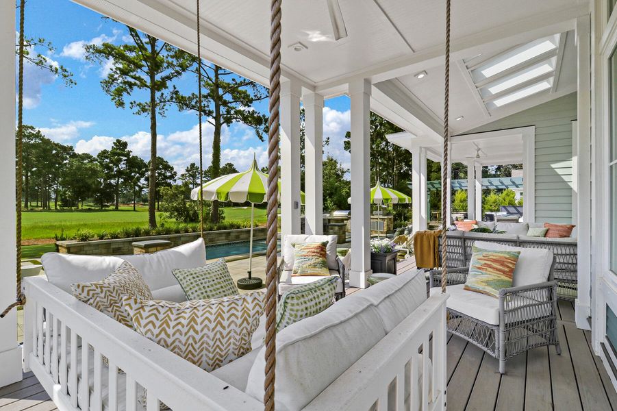 Furnished interior view inside a new home in , Bluffton (Image 40).