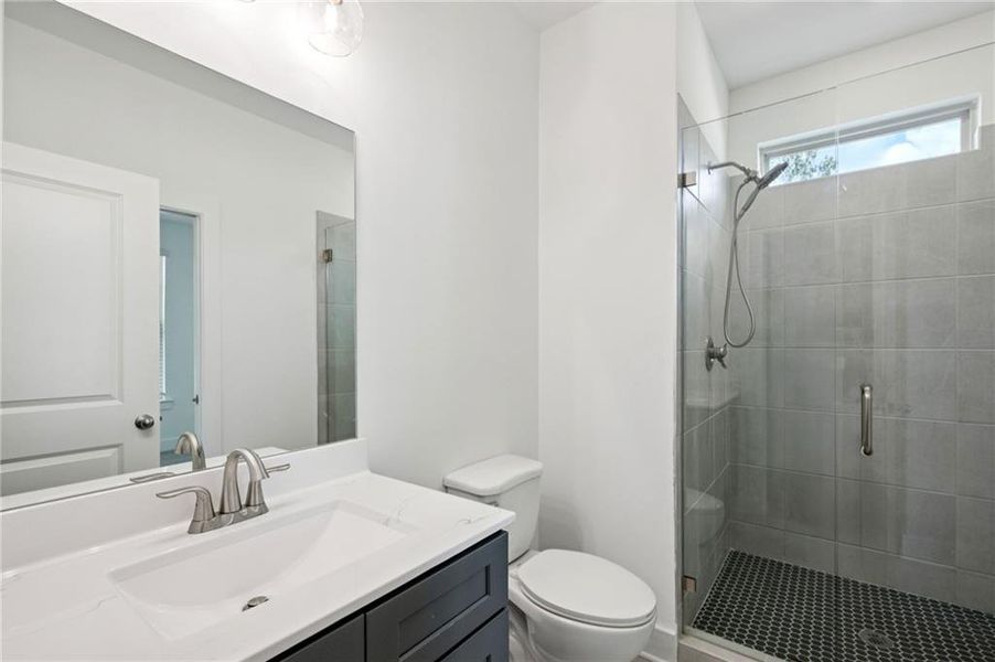 Furnished interior view inside a new home in , Atlanta (Image 5).