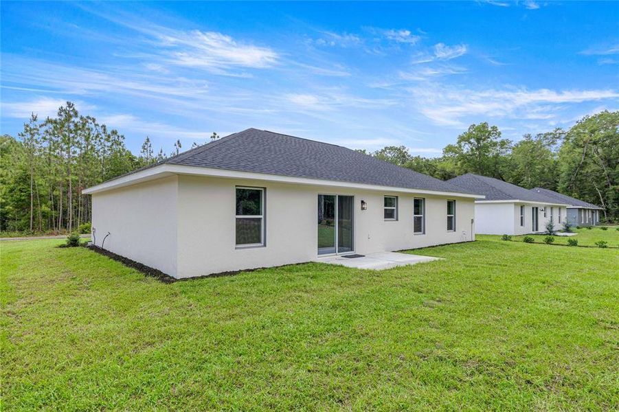 Exterior details and patio area of a home in , Ocala (Image 22).