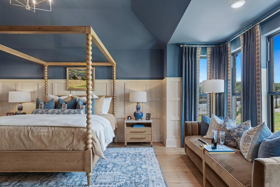 Representative Primary Bedroom - some options shown Representative Primary Bedroom - some options shown