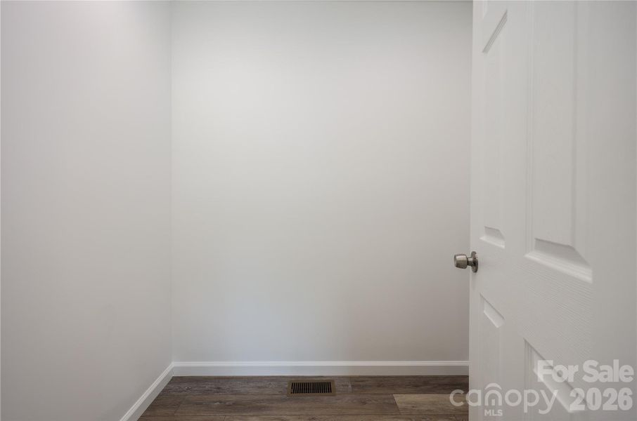 Primary closet