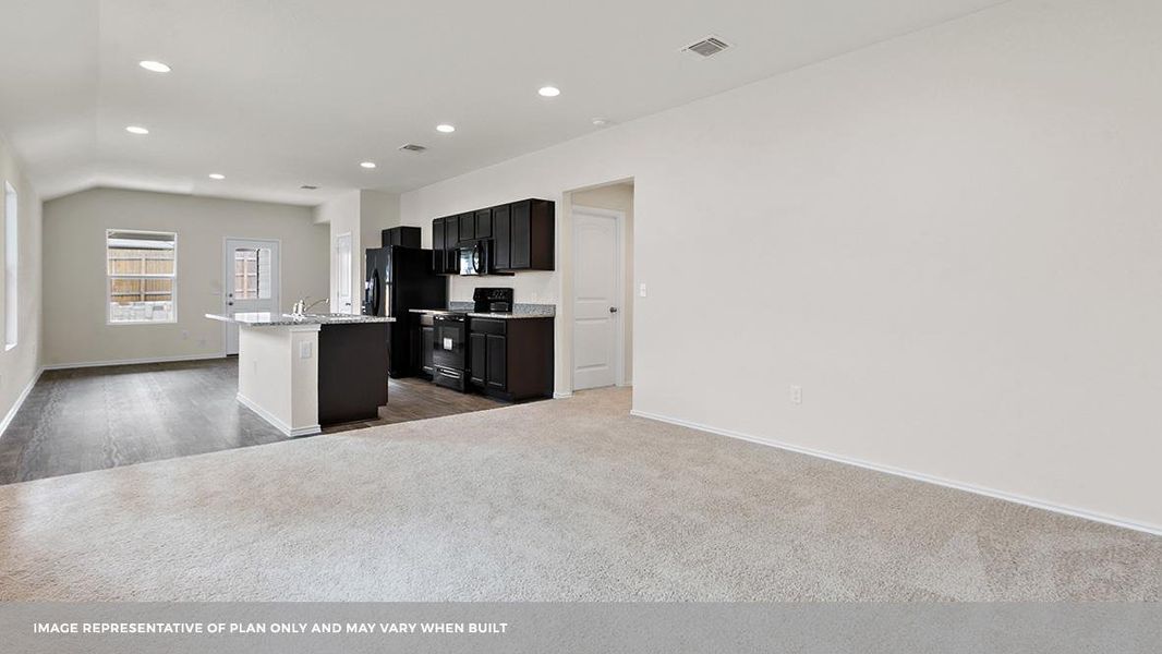 Spacious, unfurnished interior of a new home in Carillon, Manor (Image 14).