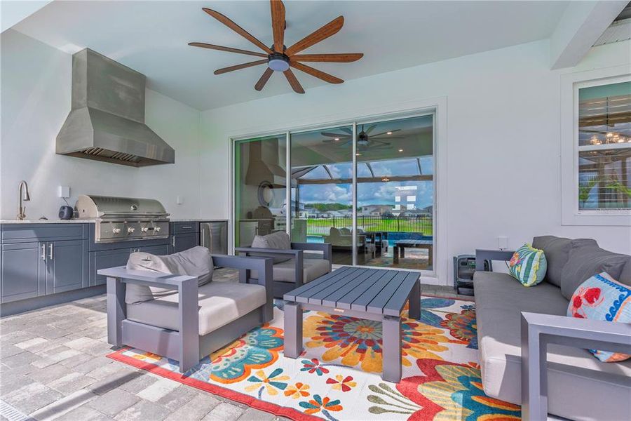Furnished interior view inside a new home in , San Antonio (Image 44).