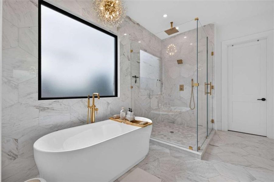 Furnished interior view inside a new home in , Hoschton (Image 19).