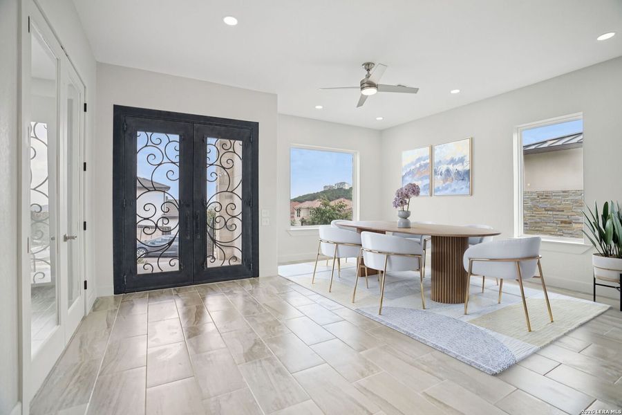 Furnished interior view inside a new home in , San Antonio (Image 8).
