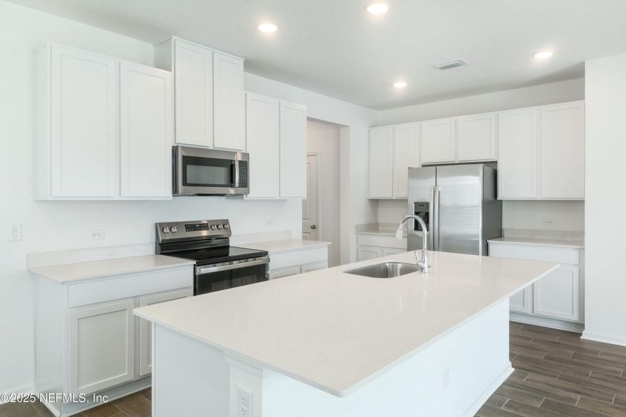 Furnished interior view inside a new home in Seasons at Park Trace, Jacksonville (Image 6).