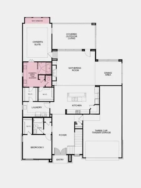 Additional highlights include: Bay window in primary bedroom, freestanding soaking tub in primary bath, media room, double door entry and open stair railing. Photos are for representative purposes only. Additional highlights include: Bay window in primary bedroom, freestanding soaking tub in primary bath, media room, double door entry and open stair railing. Photos are for representative purposes only.