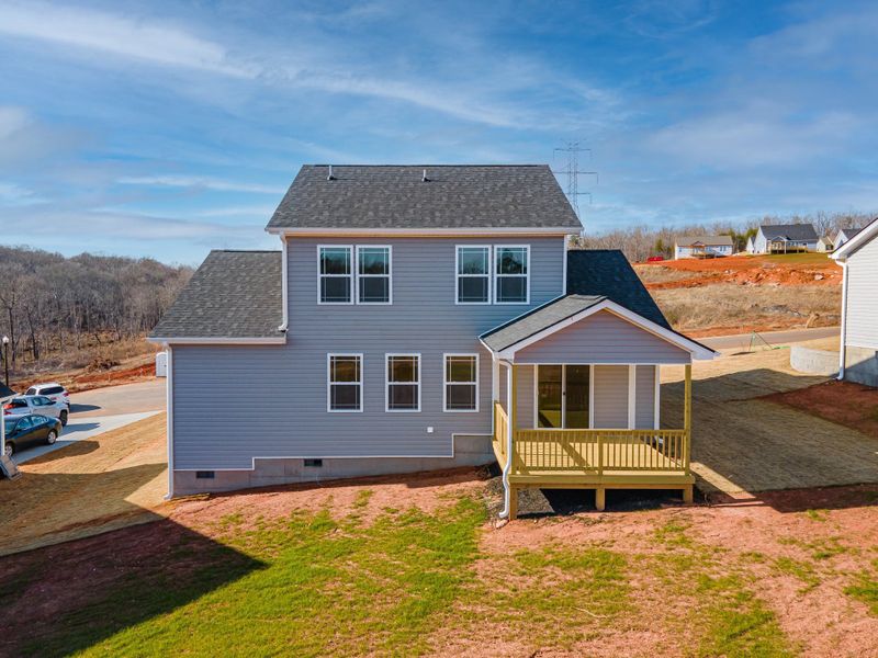 Representative exterior photo of a completed home built from the Sumter by Enchanted Homes in Ballentine Ridge, Lyman, SC (Image 32).