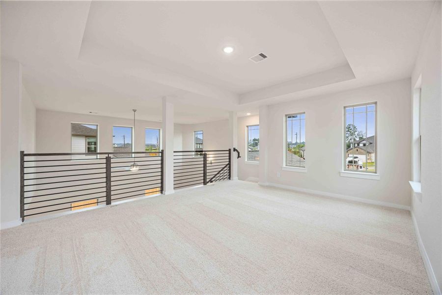 Spacious, unfurnished interior of a new home in Granger Pines, Conroe (Image 11). Spacious, unfurnished interior of a new home in Granger Pines, Conroe (Image 11).