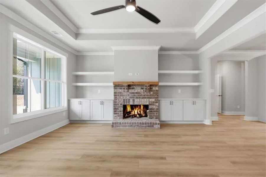 Spacious, unfurnished interior of a new home in , Statham (Image 57).