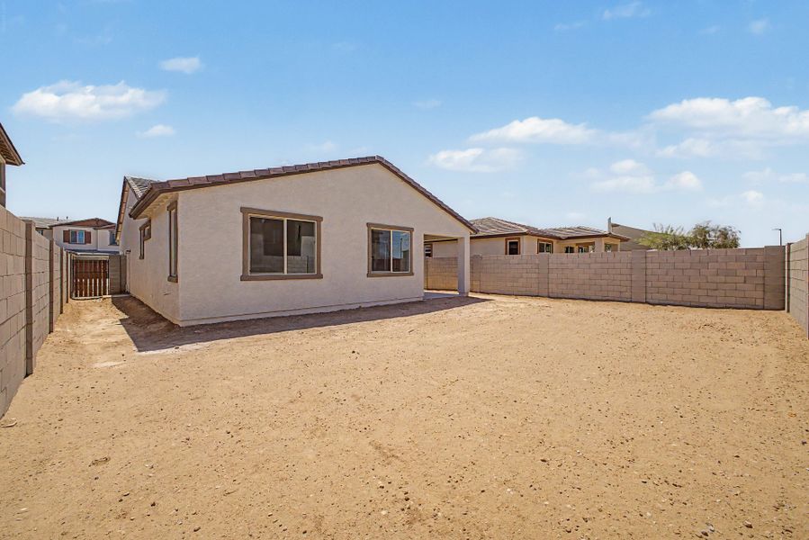 Exterior details and patio area of a home in Frontera, Surprise (Image 2). Exterior details and patio area of a home in Frontera, Surprise (Image 2).