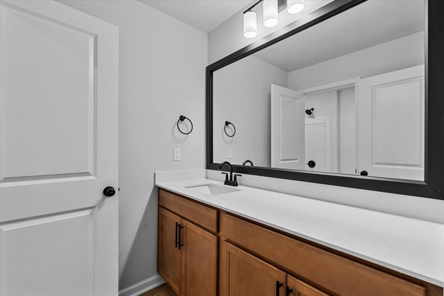 Furnished interior view inside a new home in Fieldstone, Lexington (Image 15).