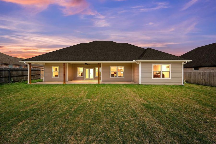 Exterior details and patio area of a home in , Hewitt (Image 4). Exterior details and patio area of a home in , Hewitt (Image 4).