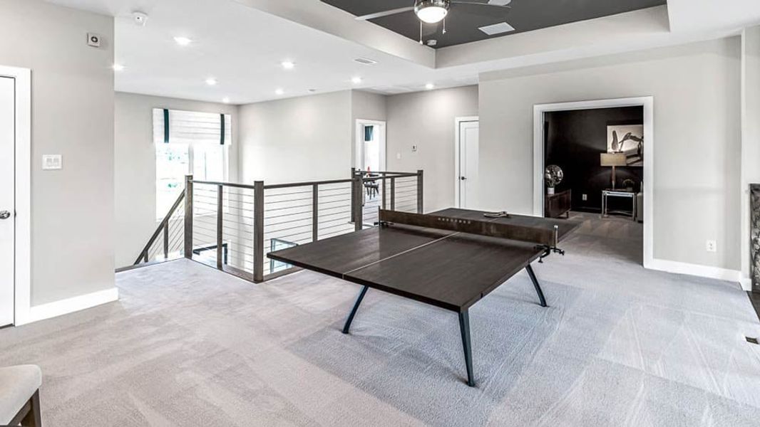 Representative furnished interior of a home built from the Regatta by Taylor Morrison in Avalon at Friendswood, Friendswood (Image 25).