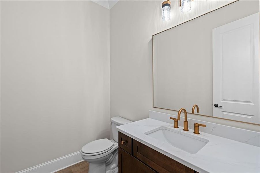 Furnished interior view inside a new home in Laurel View, Suwanee (Image 12). Furnished interior view inside a new home in Laurel View, Suwanee (Image 12).