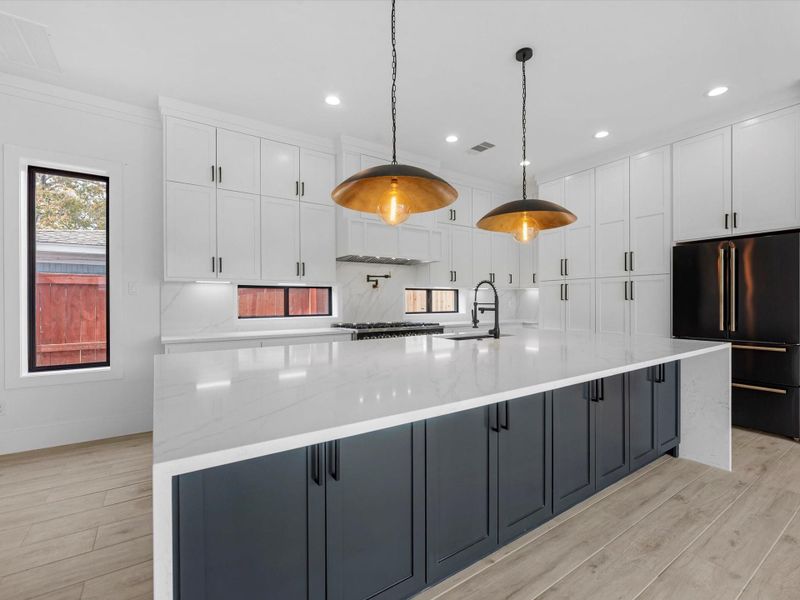 Furnished interior view inside a new home in , Houston (Image 9).