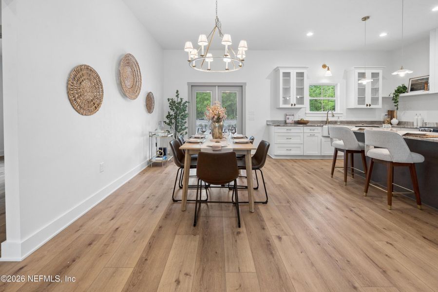 Furnished interior view inside a new home in , Starke (Image 10).