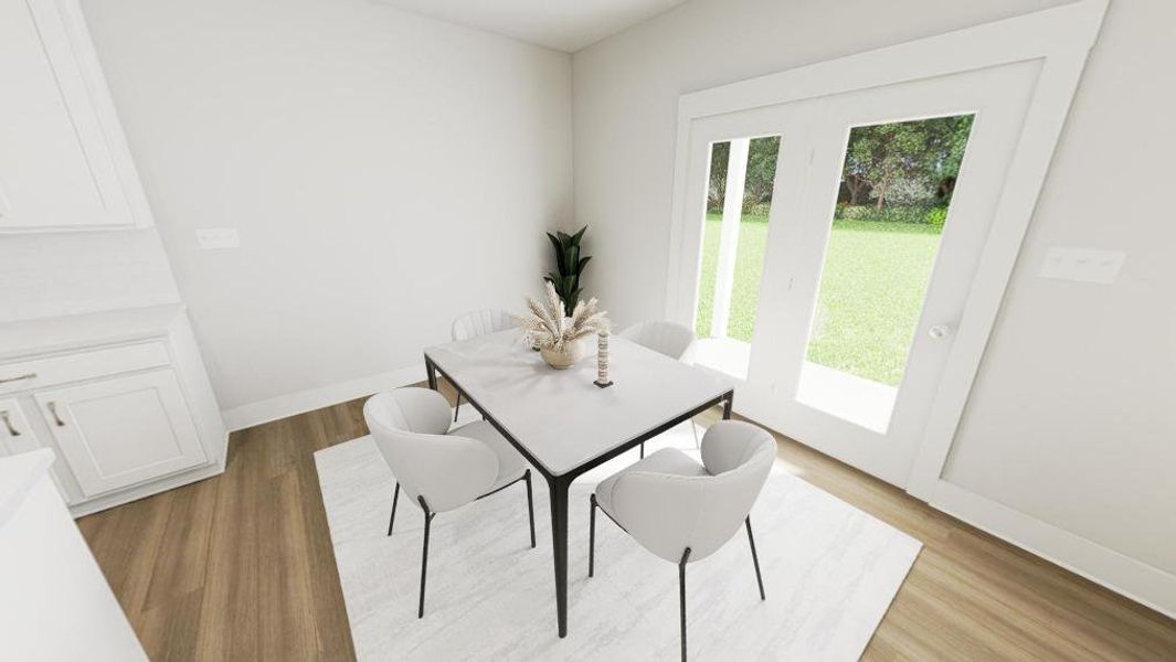 Furnished interior view inside a new home in McConnell Ridge, McLeansville (Image 7).