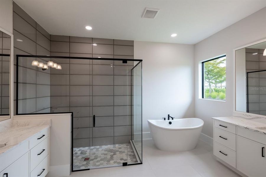 Furnished interior view inside a new home in Wild Blue at Waterside, Sarasota (Image 3).