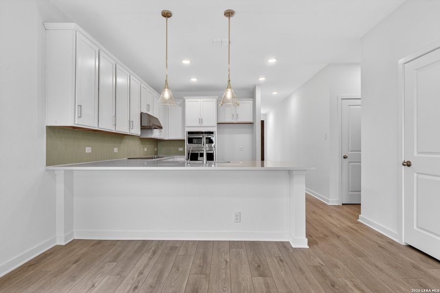 Furnished interior view inside a new home in The Wilder, Adkins (Image 12).