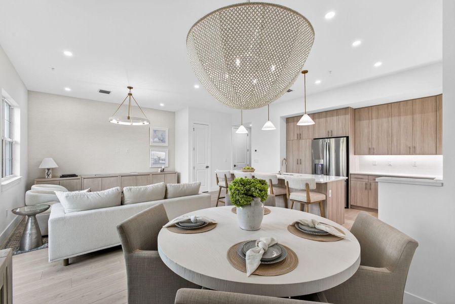 Furnished interior view inside a new home in , Jupiter (Image 30).