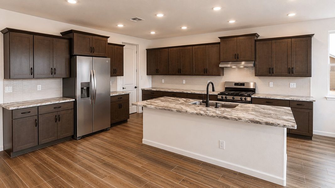 Furnished interior view inside a new home in The Ridge at Sienna Hills, Buckeye (Image 3).