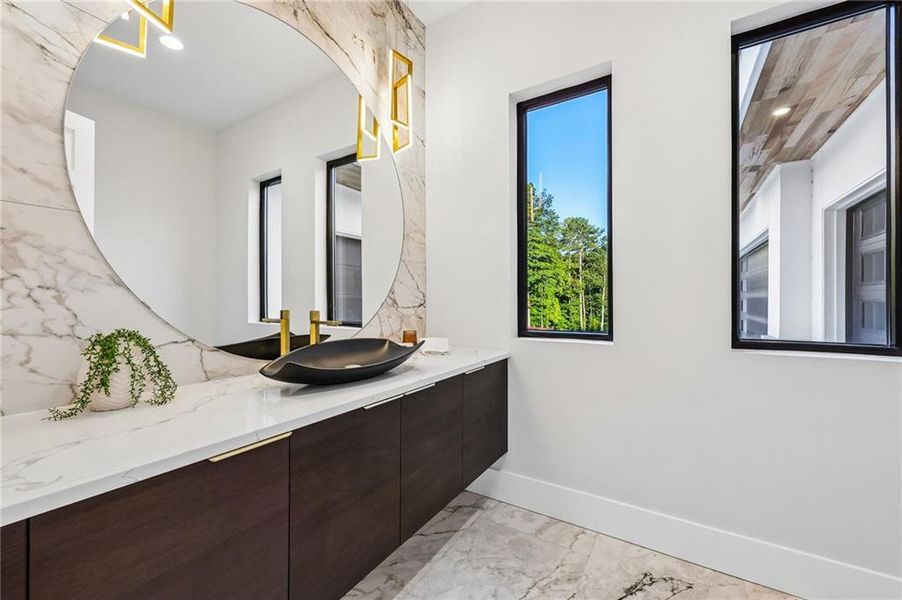 Furnished interior view inside a new home in , Hoschton (Image 32).