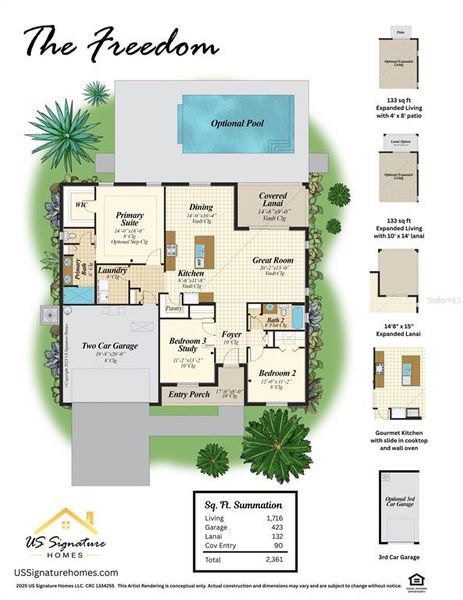 2D floor plan layout of this home in , Palm Coast, FL (Image 5). 2D floor plan layout of this home in , Palm Coast, FL (Image 5).
