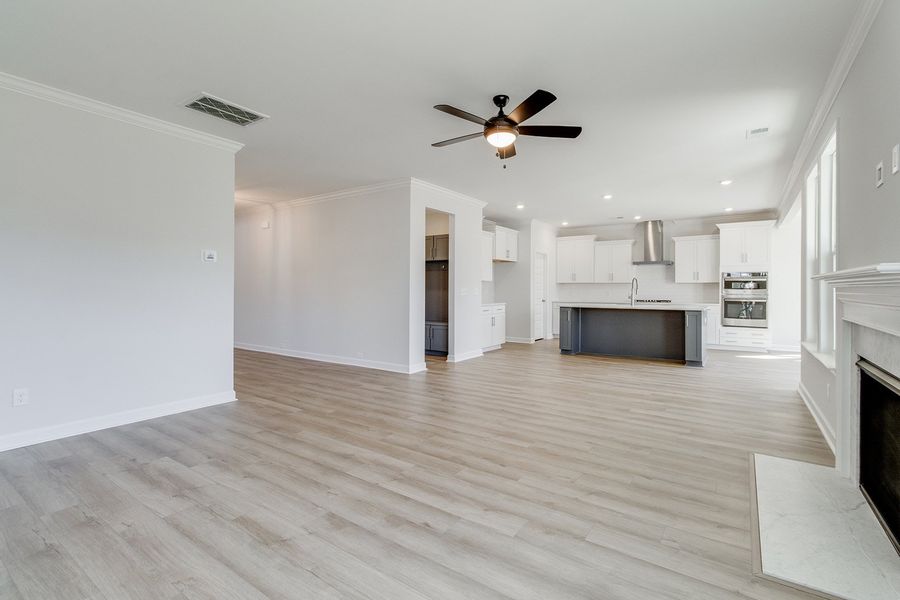 Spacious, unfurnished interior of a new home in Pebble Branch, Chapin (Image 27).