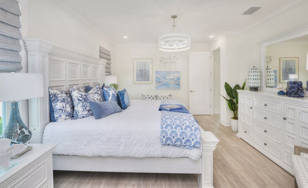 Furnished interior view inside a new home in Persimmon Park, Wesley Chapel (Image 7).