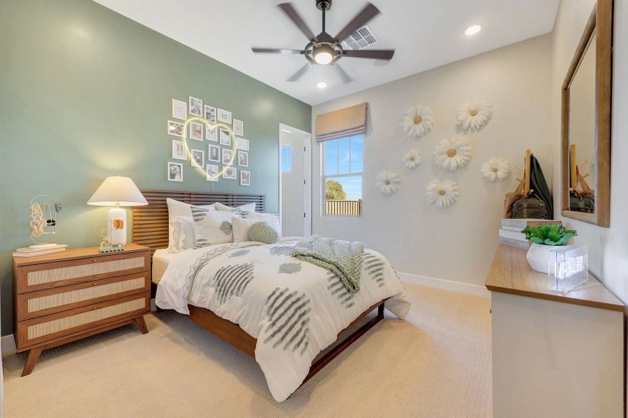 Representative furnished interior of a home built from the Garnet by Mattamy Homes in Las Ventanas, Goodyear (Image 39).