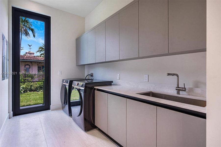 Furnished interior view inside a new home in , Miami Shores (Image 15). Furnished interior view inside a new home in , Miami Shores (Image 15).
