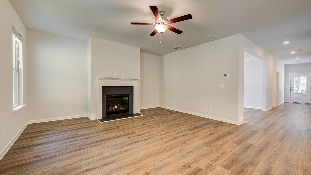 Furnished interior view inside a new home in Hamilton Lakes, Lawrenceville (Image 10).