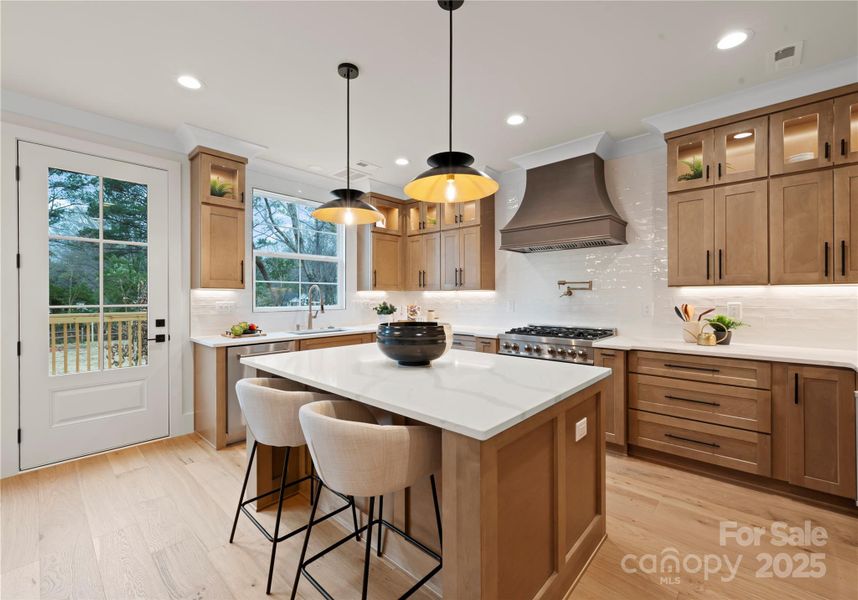 Furnished interior view inside a new home in , Charlotte (Image 44).