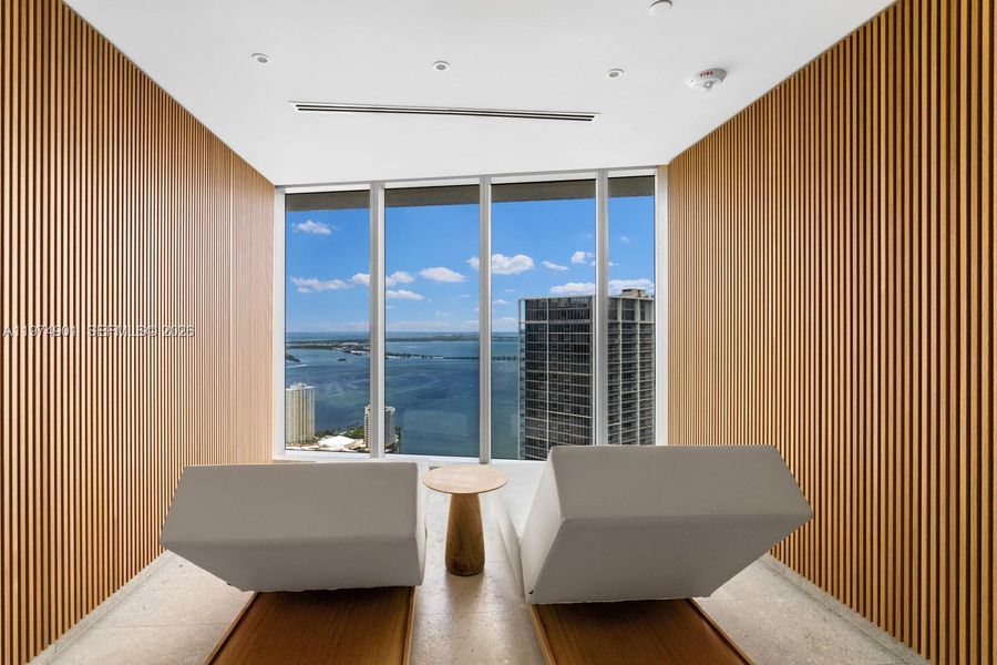 Furnished interior view inside a new home in , Miami (Image 32).
