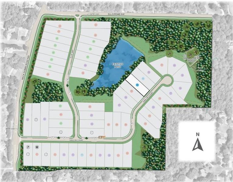 Image 34 of a home in Reserve at Hickory Walk.